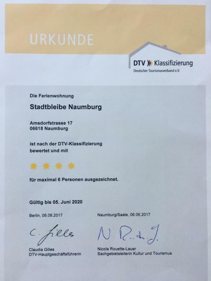 Stadtbleibe Naumburg Naumburg  Eksteriør bilde