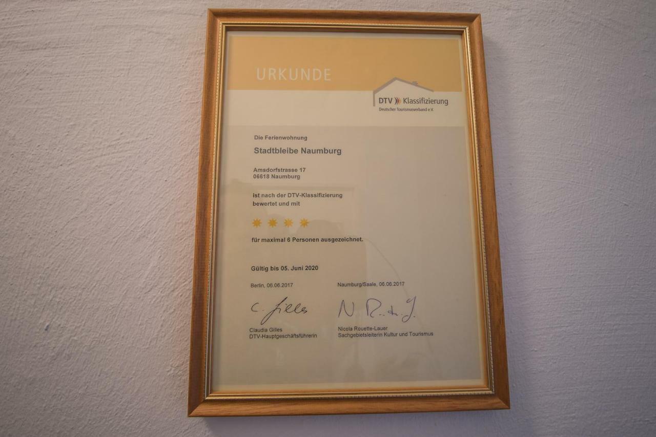 Stadtbleibe Naumburg Naumburg  Eksteriør bilde